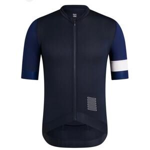 Rapha Cycling Pro Team Training Jersey Full Zip Blue Large